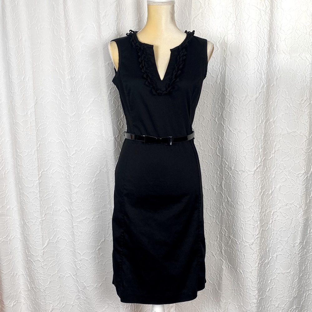 Talbots LBD Stretch Poplin Pencil Dress - 6